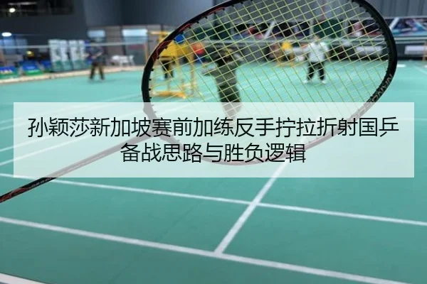 孙颖莎新加坡赛前加练反手拧拉折射国乒备战思路与胜负逻辑